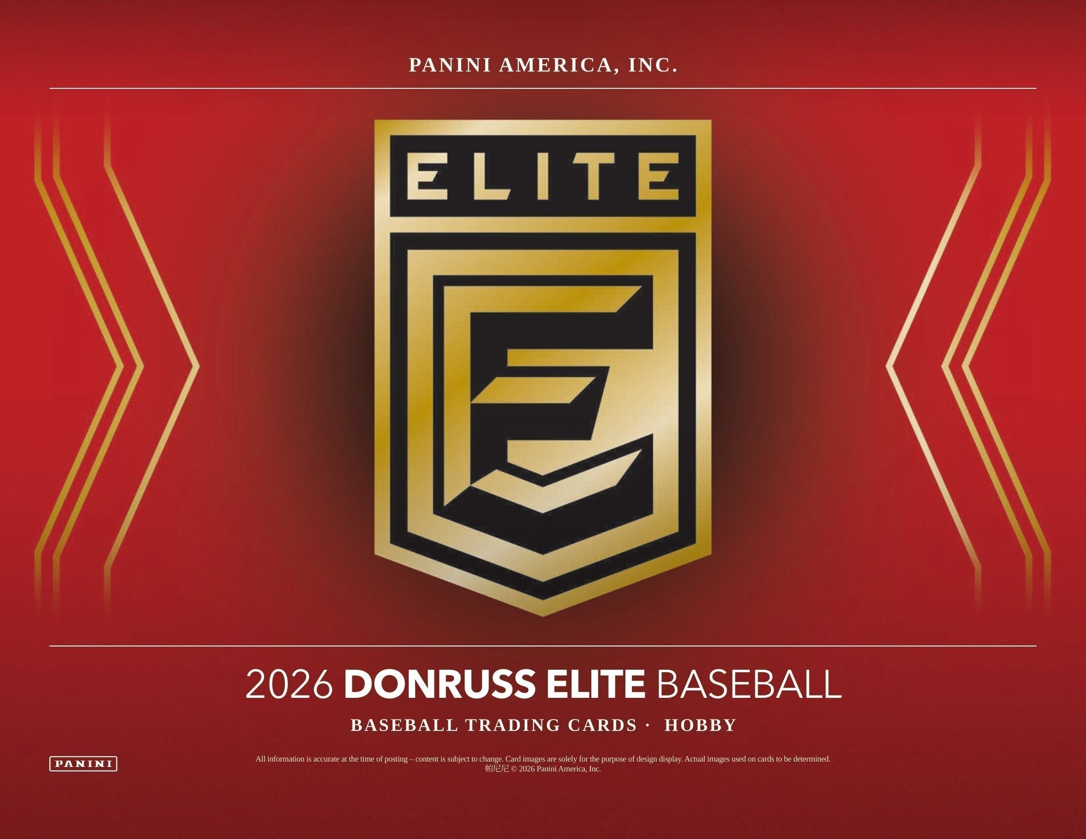 2026 Panini Donruss Elite Baseball Hobby Box