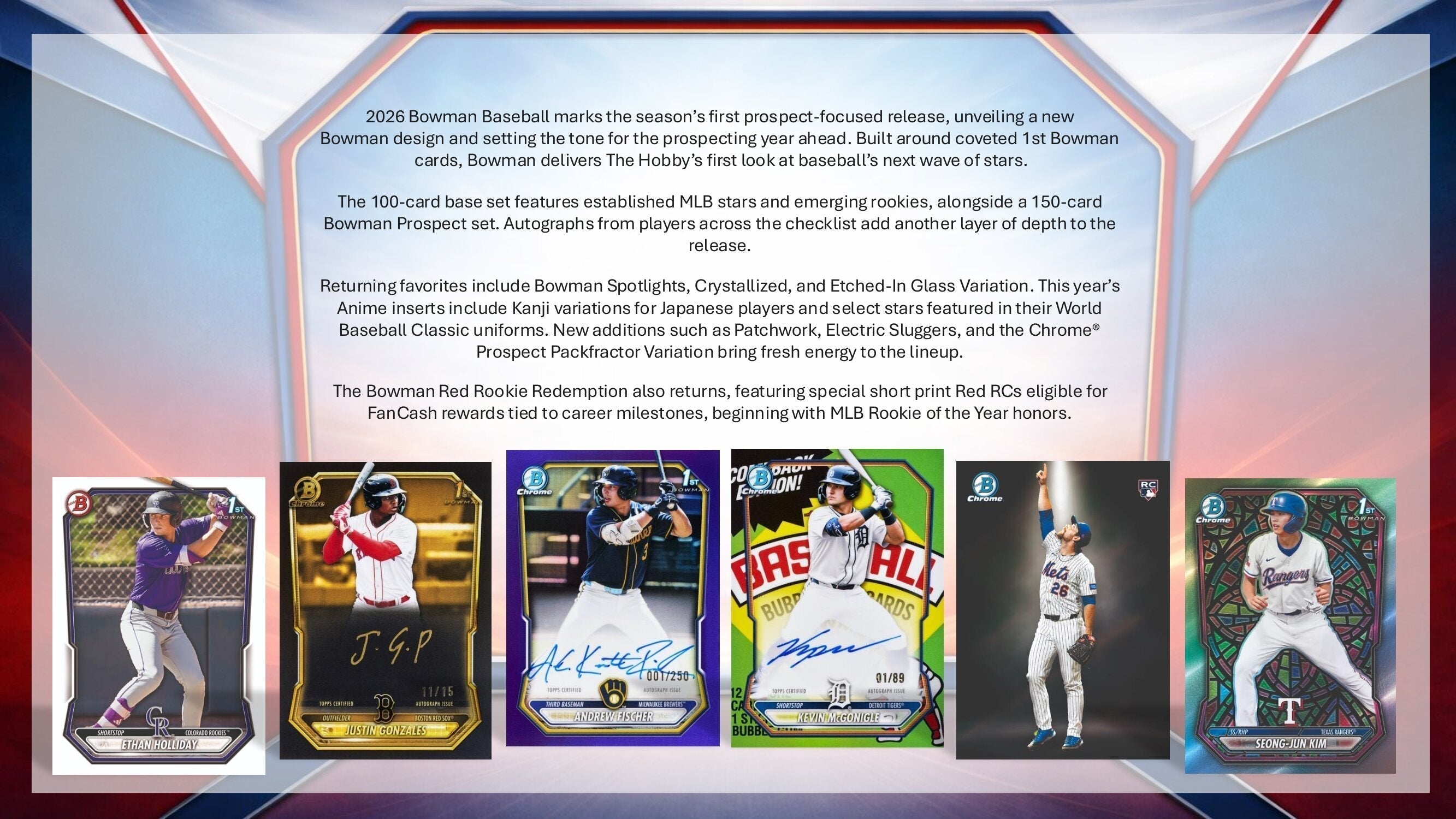 2026 Bowman Baseball Hobby Box