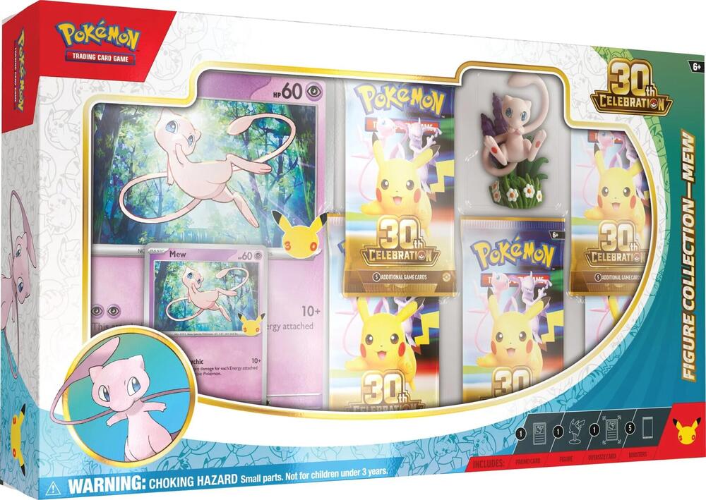 (Preorder) Pokémon 30th Celebration Figure Collection Mew
