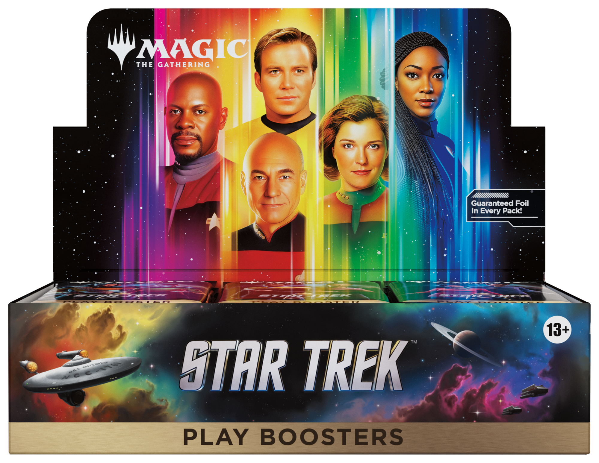 Magic: The Gathering - Star Trek - Display Case (6x Play Booster Boxes)