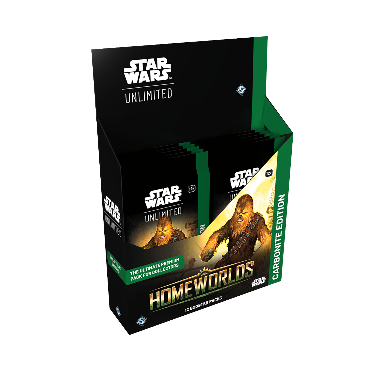 Star Wars: Unlimited - Homeworlds - Carbonite Display Case (4x Booster Boxes)