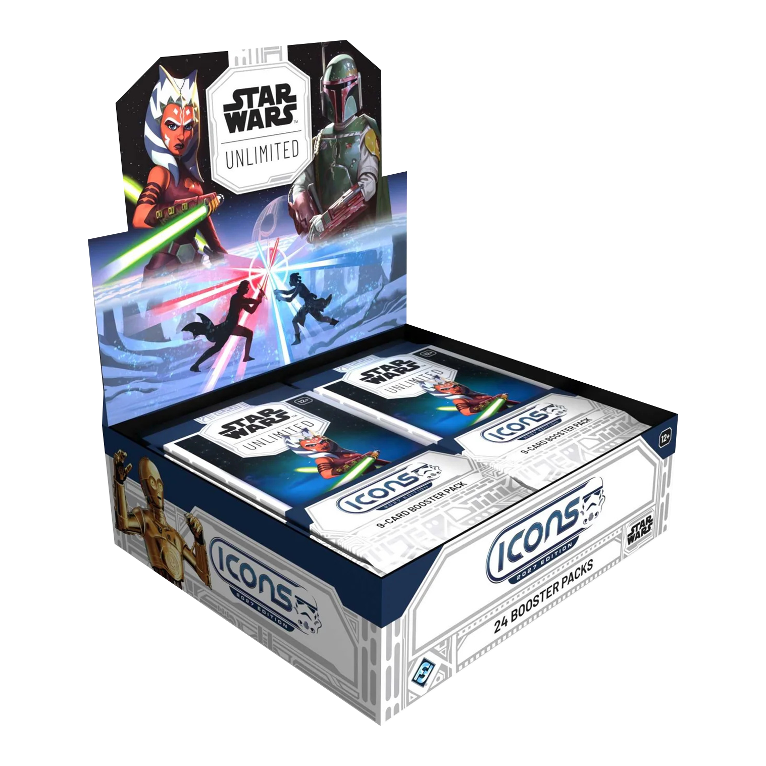 Star Wars: Unlimited - Icons 2027 Edition - Display Case (6x Booster Boxes)