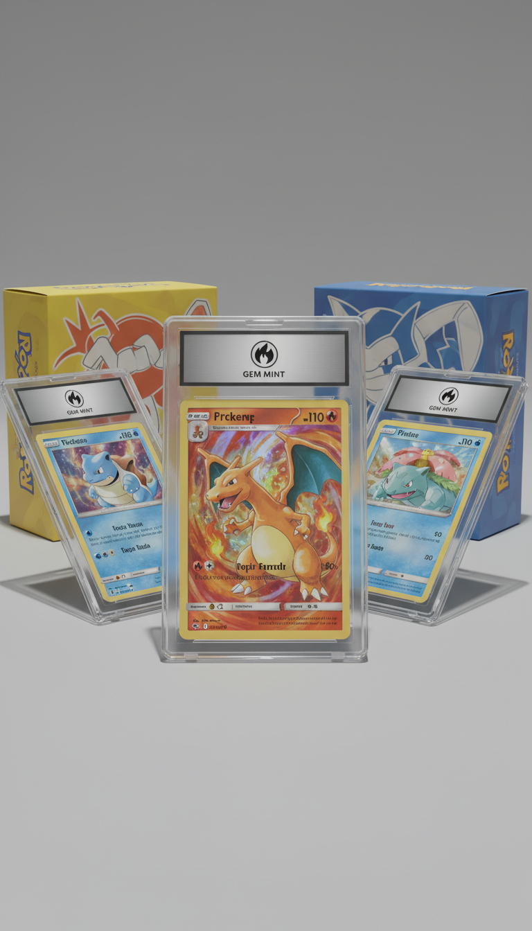 Graded Charizard Holographic Card