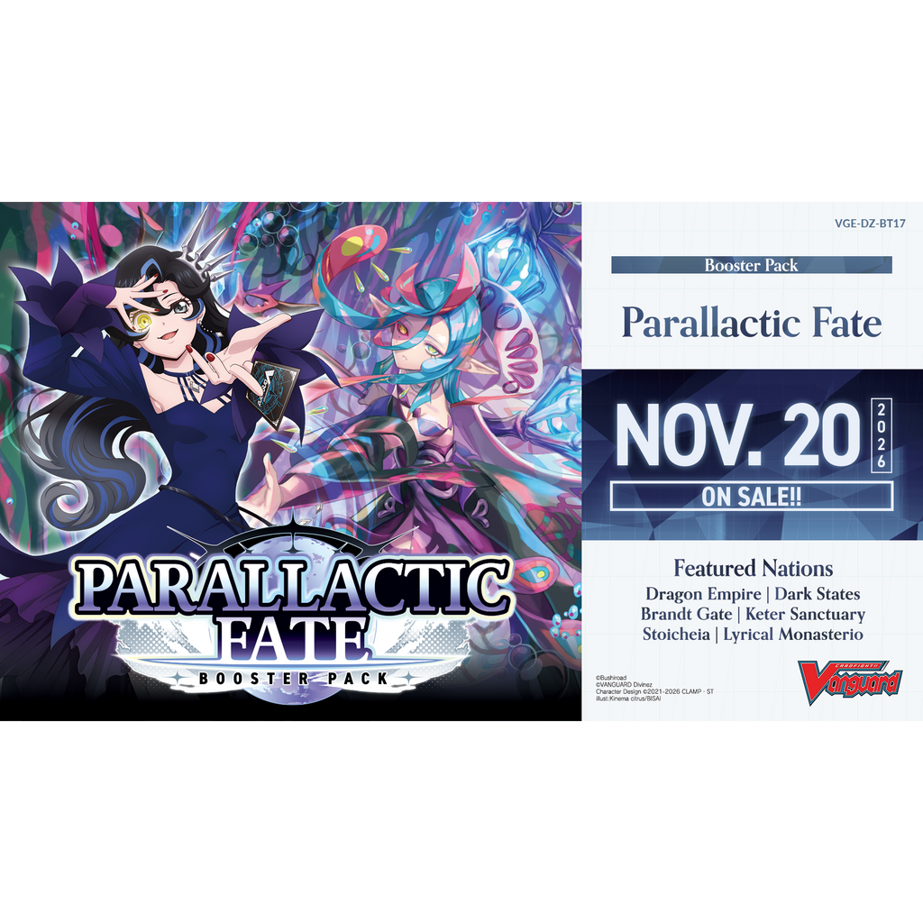 Cardfight!! Vanguard - Parallactic Fate - Display Case (12x Booster Boxes)