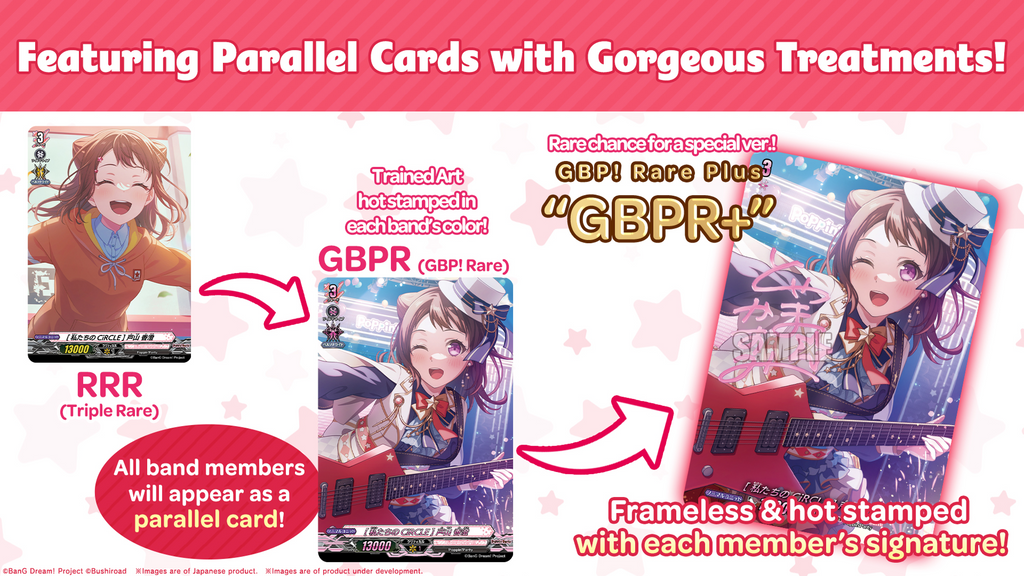 Cardfight!! Vanguard - Title Booster Premium 01 - BanG Dream! Girls Band Party! - Display Case (20x Booster Boxes)